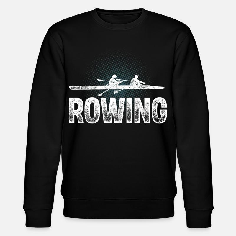Rameur Rameur Bateau à rames - Sweat bio CHANGER Stanley/Stella Unisexe - noir