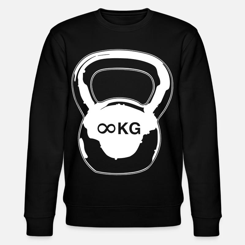 Kettlebell - Stanley/Stella Unisex Bio-Sweatshirt CHANGER  - Schwarz