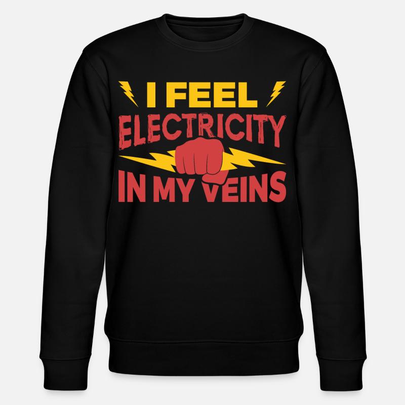 Electrical engineering - Stanley/Stella CHANGER Unisex Organic Sweatshirt - black