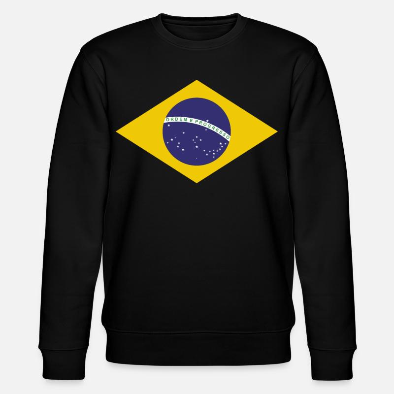 Drapeau de Brasilia - Sweat bio CHANGER Stanley/Stella Unisexe - noir