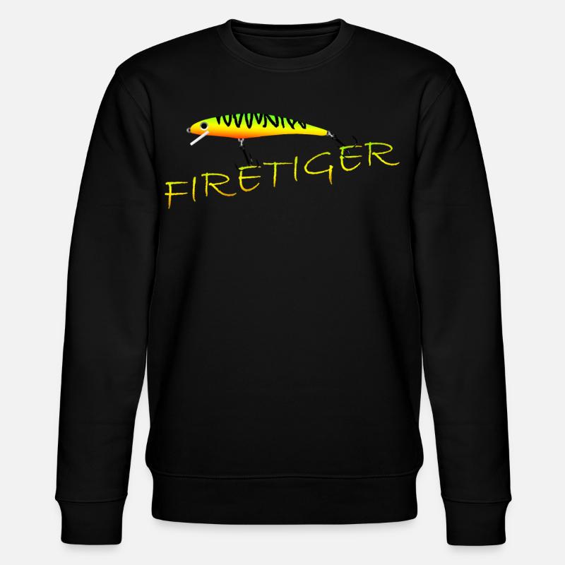 Firetiger - Stanley/Stella Unisex Bio-Sweatshirt CHANGER  - Schwarz