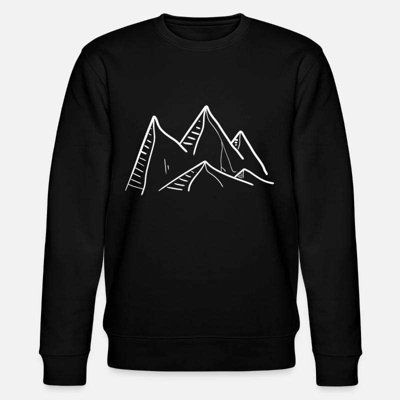 Berg - Stanley/Stella Unisex Bio-Sweatshirt CHANGER  - Schwarz