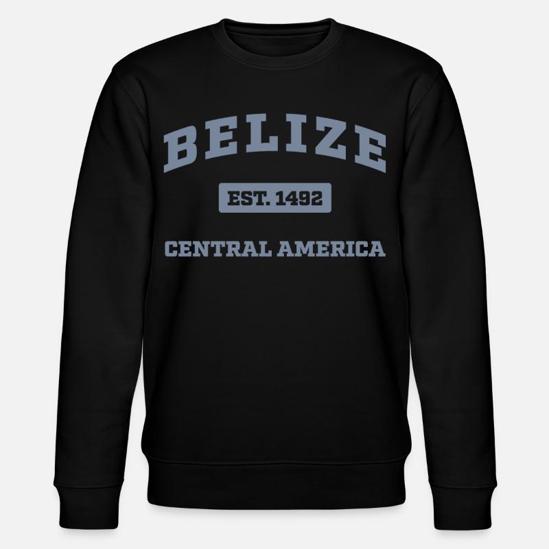 Belize Amérique centrale Est. 1492 - Sweat bio CHANGER Stanley/Stella Unisexe - noir