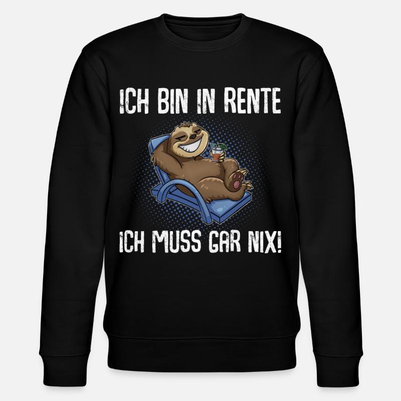 Rentner - Stanley/Stella Unisex Bio-Sweatshirt CHANGER - Schwarz