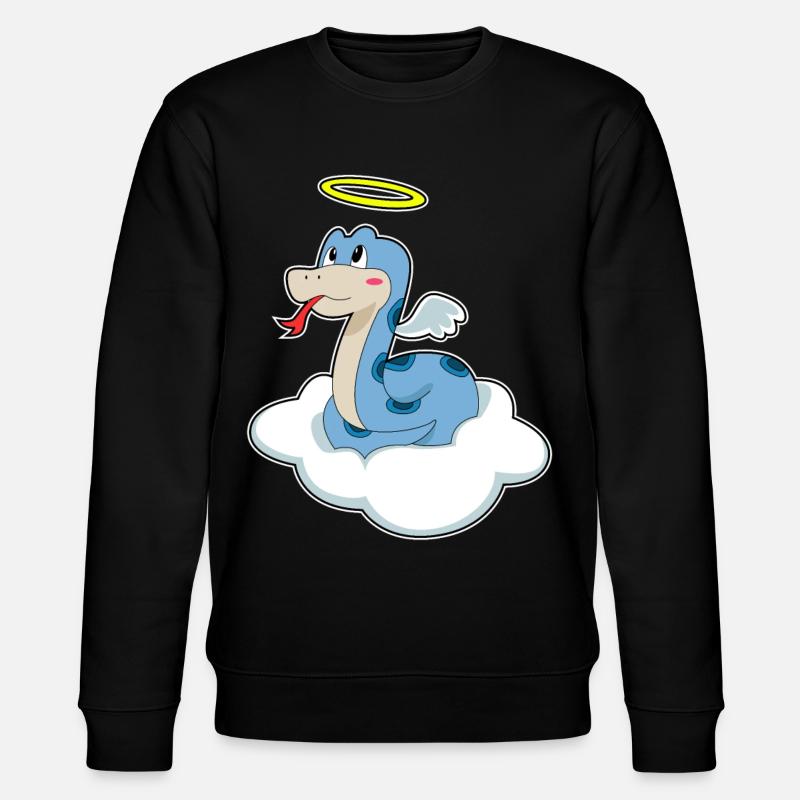 Serpent Nuage Ange - Sweat bio CHANGER Stanley/Stella Unisexe - noir