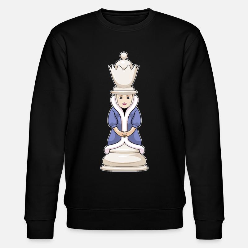 Pièce d’échecs Queen Chess - Sweat bio CHANGER Stanley/Stella Unisexe - noir