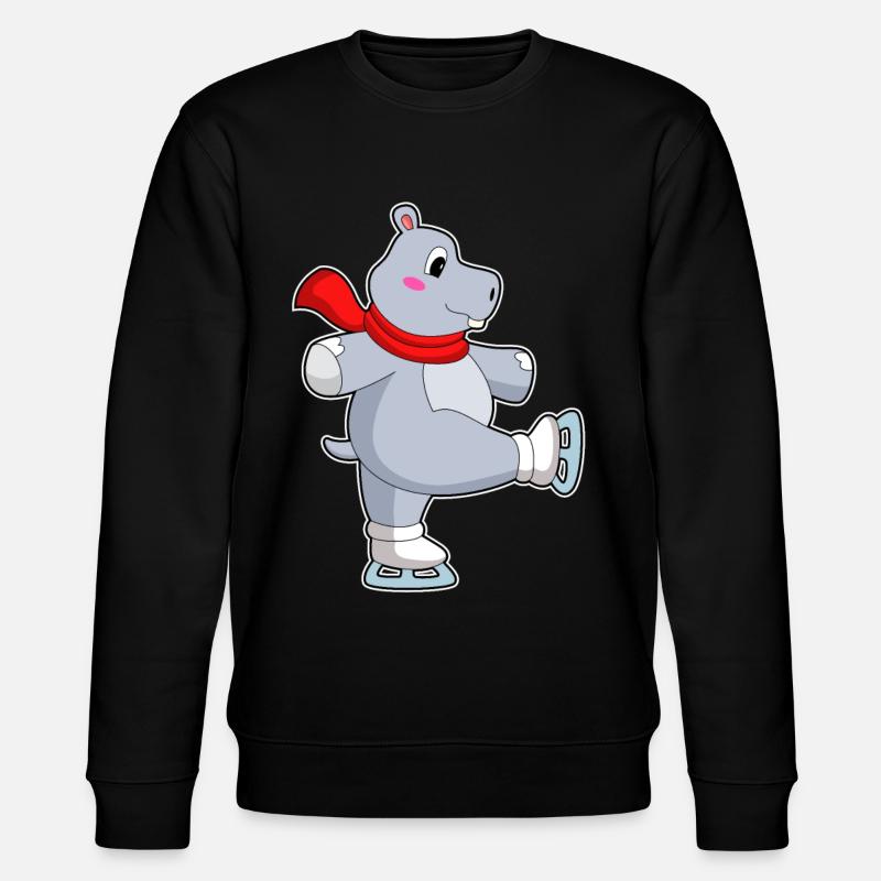 Patins à glace Hippo - Sweat bio CHANGER Stanley/Stella Unisexe - noir