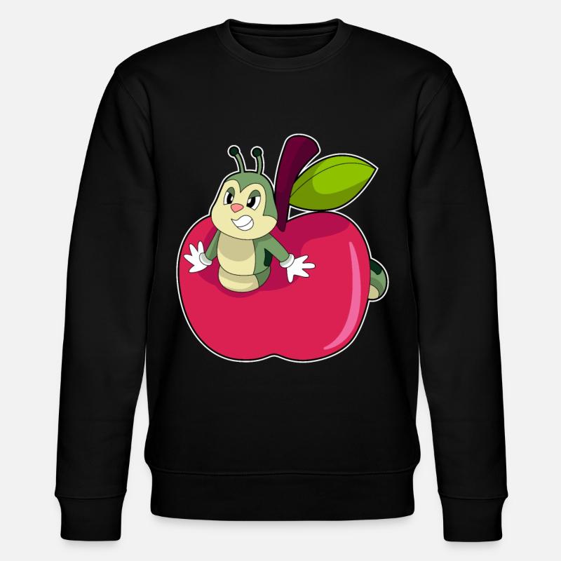 Caterpillar Apple - Sweat bio CHANGER Stanley/Stella Unisexe - noir
