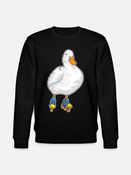 Ente Inline skating Inline skates - Stanley/Stella Unisex Bio-Sweatshirt CHANGER  - Schwarz