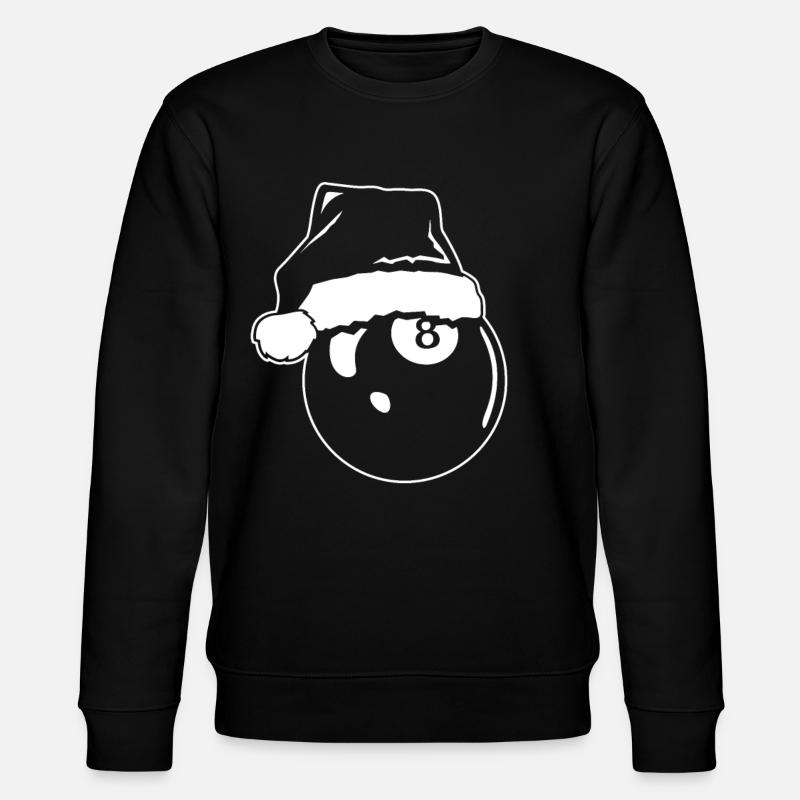 Bal de billard de Noël - Sweat bio CHANGER Stanley/Stella Unisexe - noir
