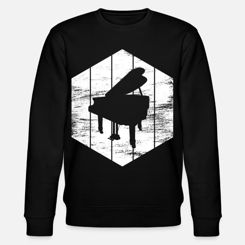 Flügel - Stanley/Stella Unisex Bio-Sweatshirt CHANGER  - Schwarz