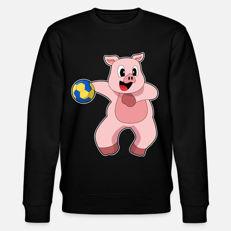 Cochon Handballeur Handball - Sweat bio CHANGER Stanley/Stella Unisexe - noir