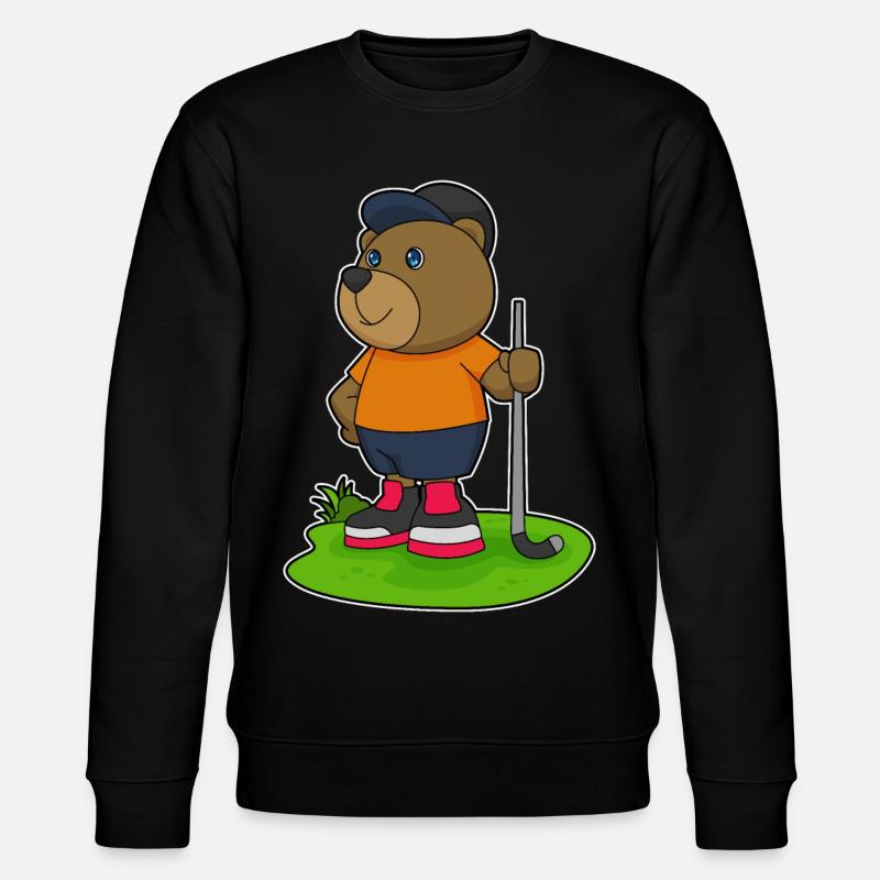 Hockey sur gazon Bear Stick - Sweat bio CHANGER Stanley/Stella Unisexe - noir