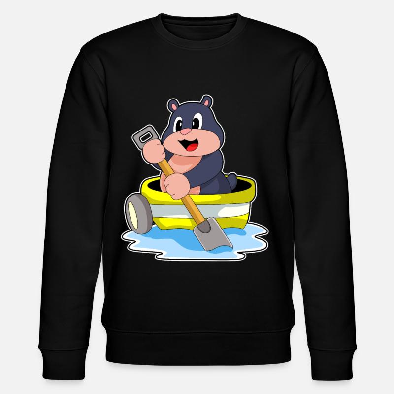 Petite Bateau Mole - Sweat bio CHANGER Stanley/Stella Unisexe - noir