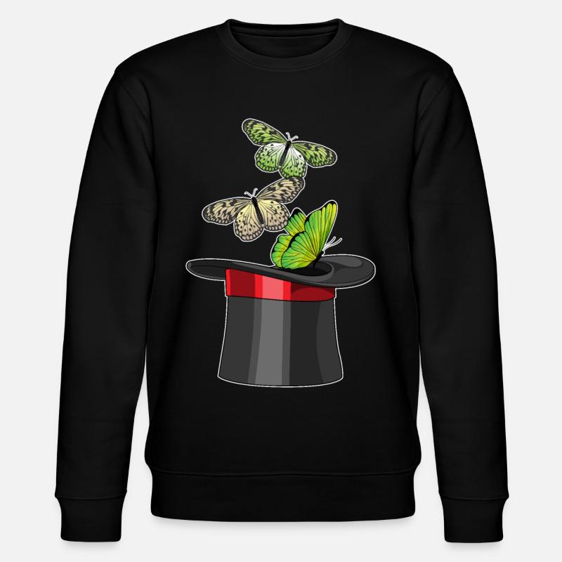 Cylindre Butterfly Wizard - Sweat bio CHANGER Stanley/Stella Unisexe - noir