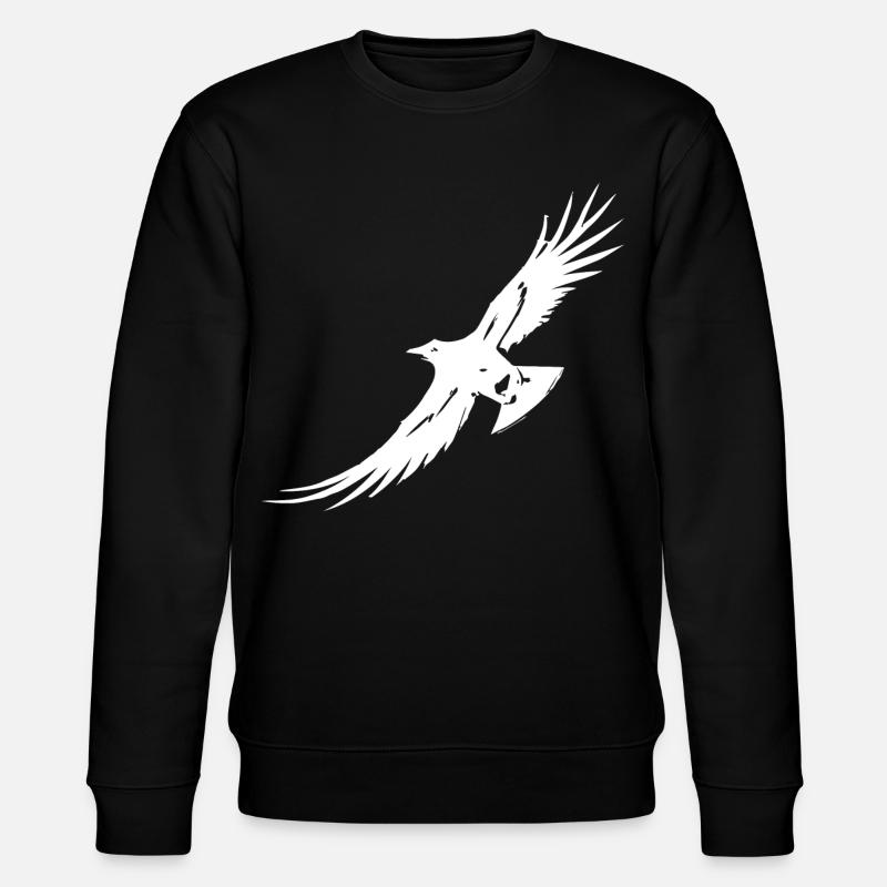 Corbeau volant - Sweat bio CHANGER Stanley/Stella Unisexe - noir