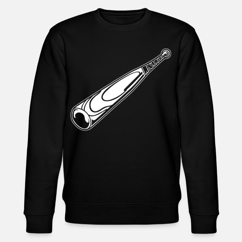 Baseballschläger - Stanley/Stella Unisex Bio-Sweatshirt CHANGER  - Schwarz