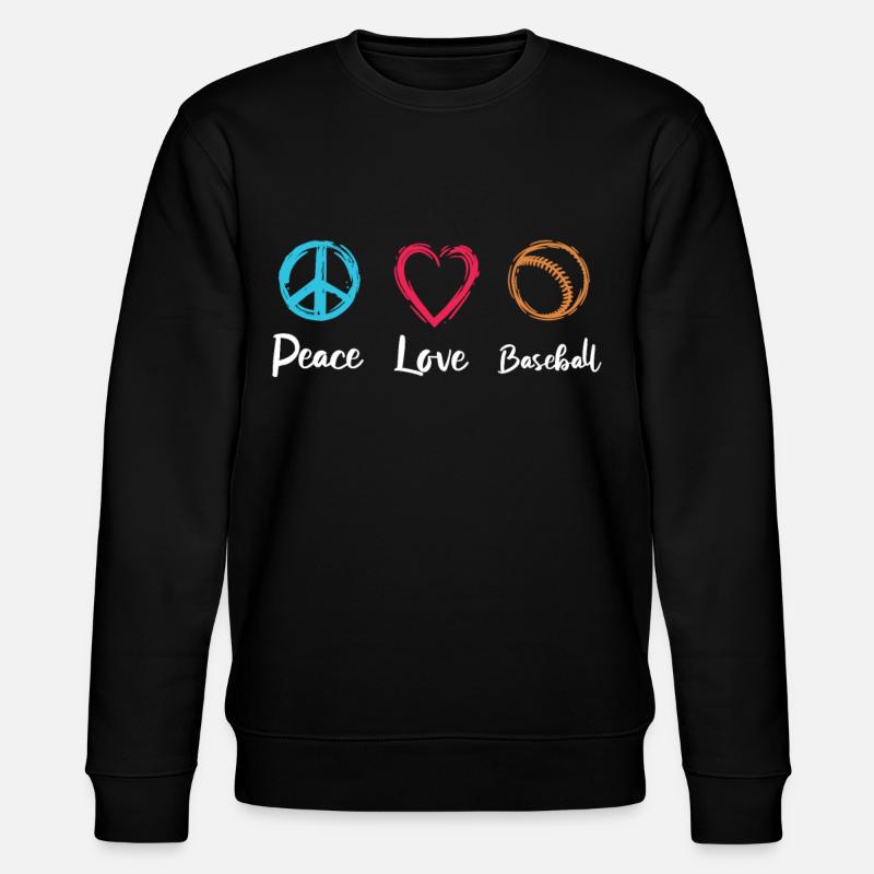L’amour du baseball - Sweat bio CHANGER Stanley/Stella Unisexe - noir