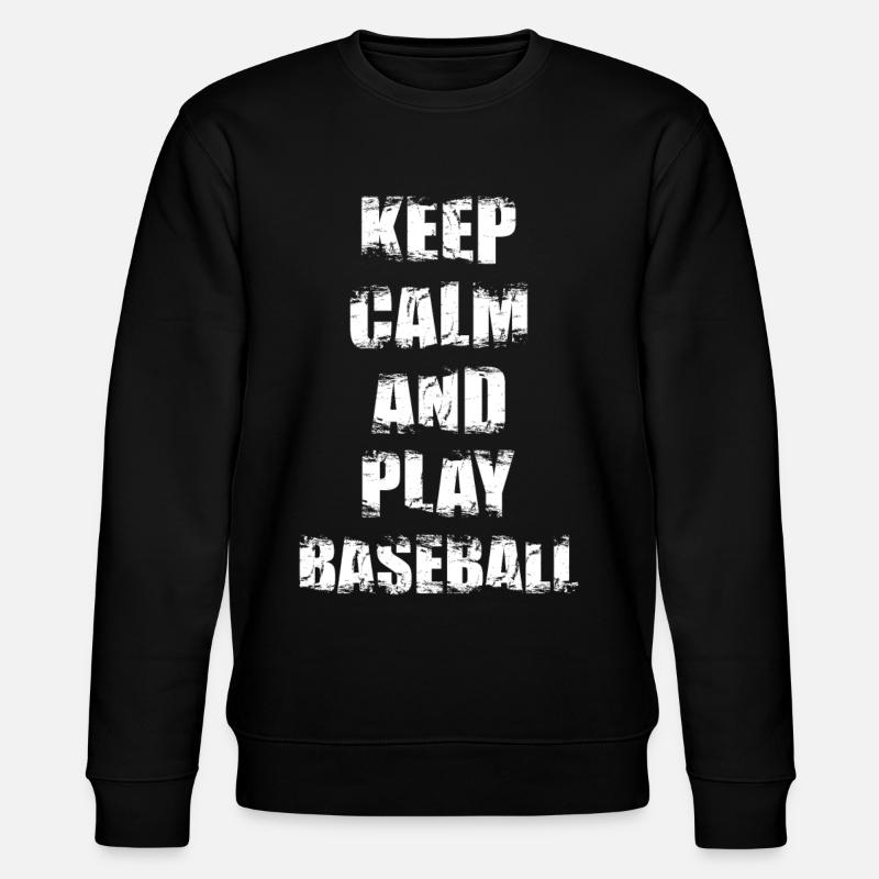 Drôle de dicton de baseball - Sweat bio CHANGER Stanley/Stella Unisexe - noir
