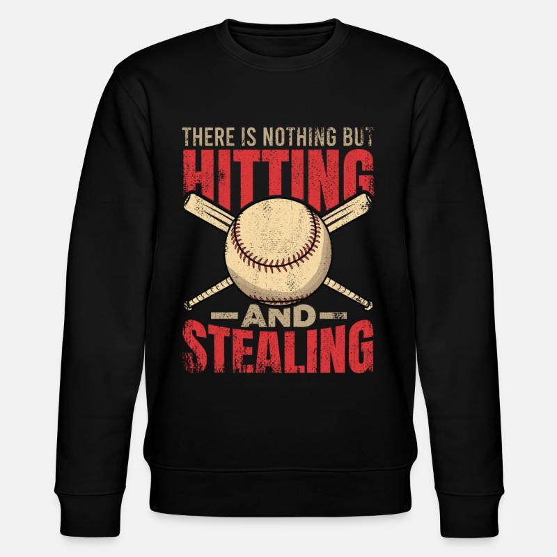 Motiver le dicton de baseball - Sweat bio CHANGER Stanley/Stella Unisexe - noir
