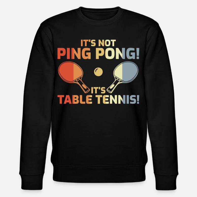 Ce n’est pas du ping-pong - Sweat bio CHANGER Stanley/Stella Unisexe - noir