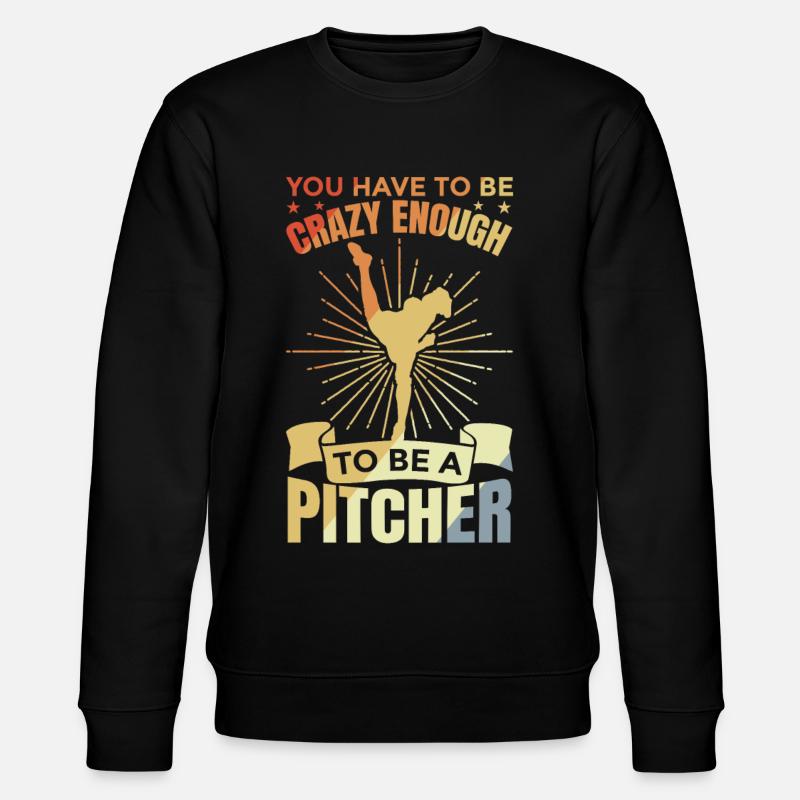 Pitcher - Stanley/Stella Unisex Bio-Sweatshirt CHANGER  - Schwarz