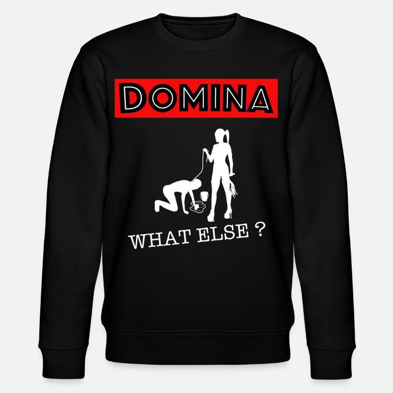 Domina Herrin what else? - Stanley/Stella Unisex Bio-Sweatshirt CHANGER  - Schwarz