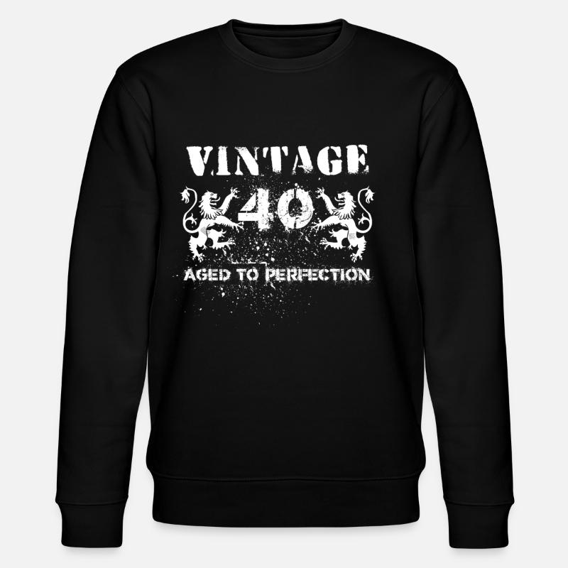 40e anniversaire - Sweat bio CHANGER Stanley/Stella Unisexe - noir