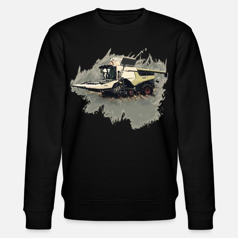 Maispflücker - Stanley/Stella Unisex Bio-Sweatshirt CHANGER  - Schwarz