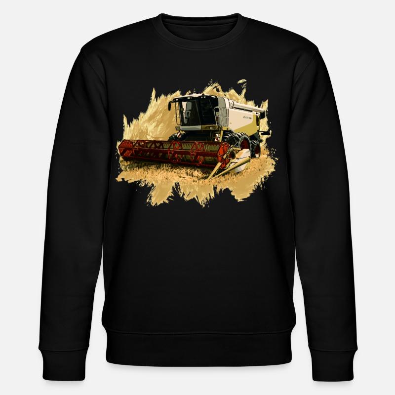 Moissonneuse-batteuse Lexion 550 - Sweat bio CHANGER Stanley/Stella Unisexe - noir