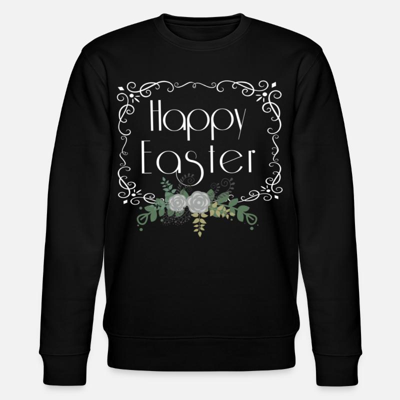Joyeuses Pâques - Sweat bio CHANGER Stanley/Stella Unisexe - noir