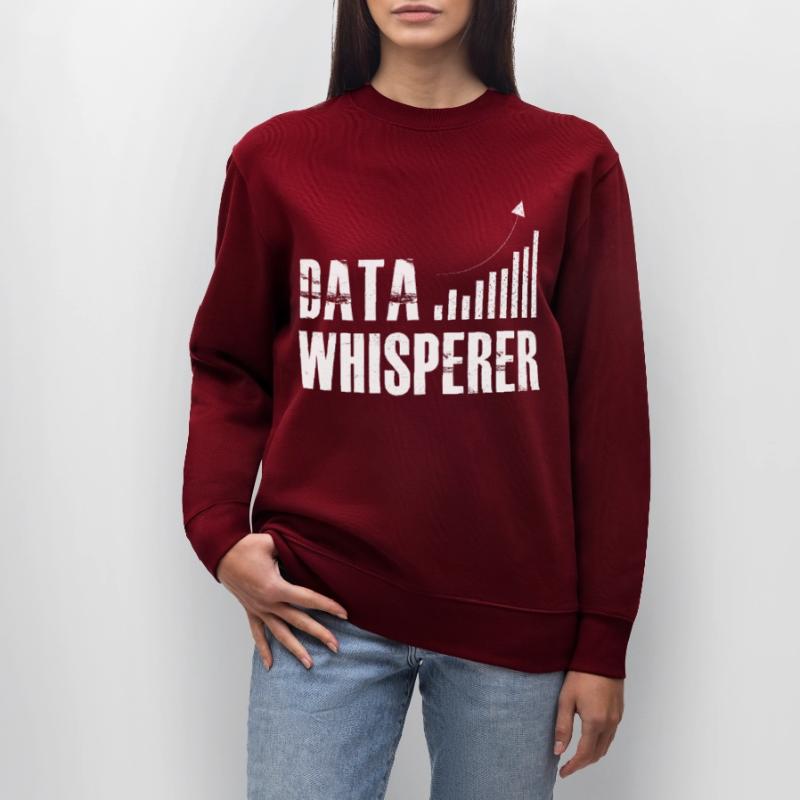 Data Whisperer Science Analyst Software Engineer Stanley/Stella CHANGER Unisex Organic Sweatshirt