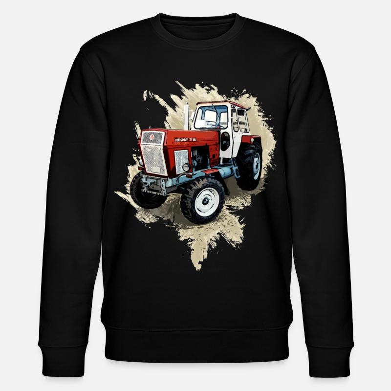 Fortschritt Traktor ZT 300 - Stanley/Stella Unisex Bio-Sweatshirt CHANGER  - Schwarz