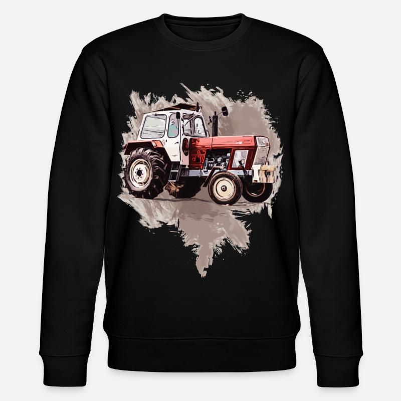 Fortschritt Traktor ZT 304 - Stanley/Stella Unisex Bio-Sweatshirt CHANGER  - Schwarz