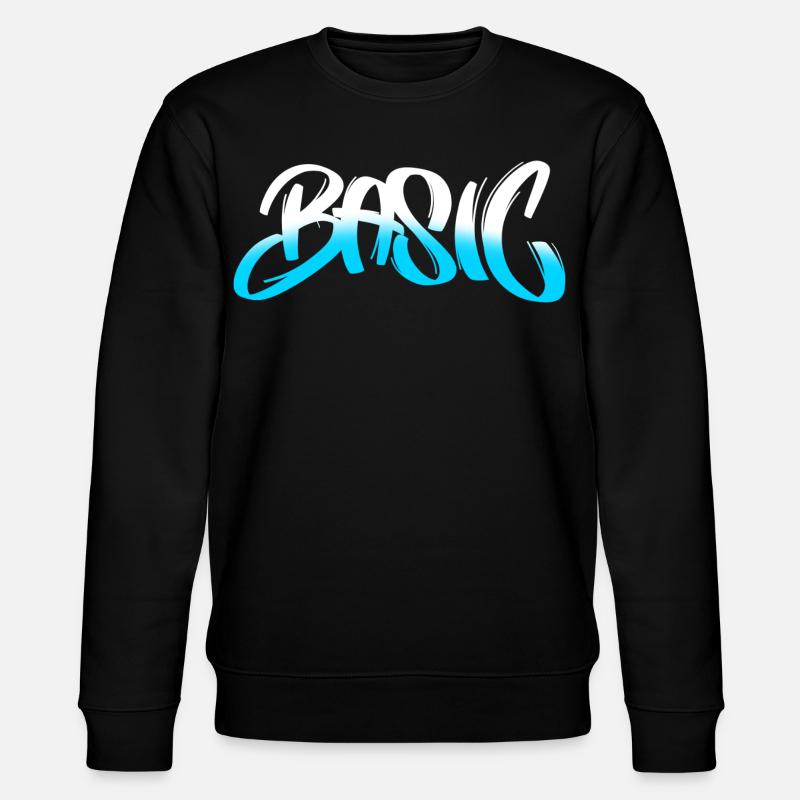 Dégradé de graffiti BASIC - Sweat bio CHANGER Stanley/Stella Unisexe - noir