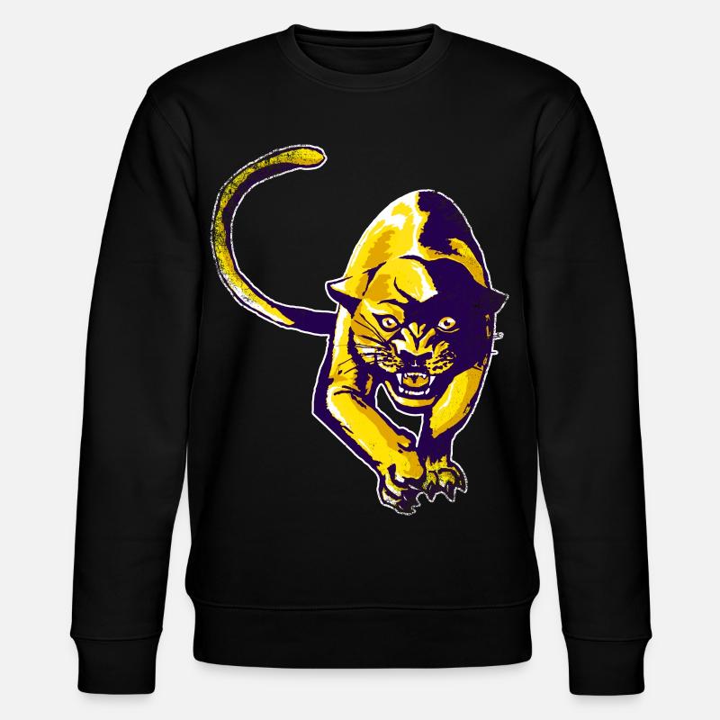 Panthère dorée - Sweat bio CHANGER Stanley/Stella Unisexe - noir