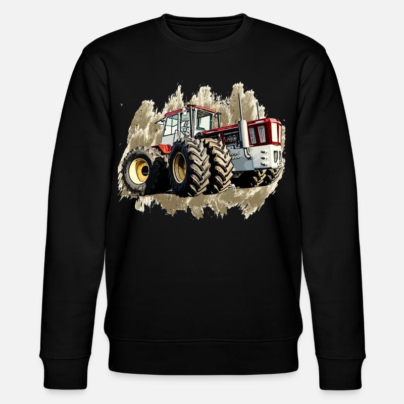 Tracteur Géant - Sweat bio CHANGER Stanley/Stella Unisexe - noir