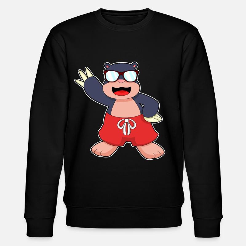 Mole Sunglasses - Stanley/Stella CHANGER Unisex Organic Sweatshirt - black