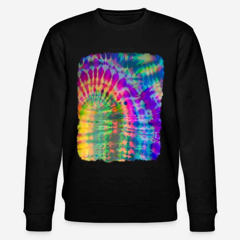 Tie Dye Batik - Sweat bio CHANGER Stanley/Stella Unisexe - noir