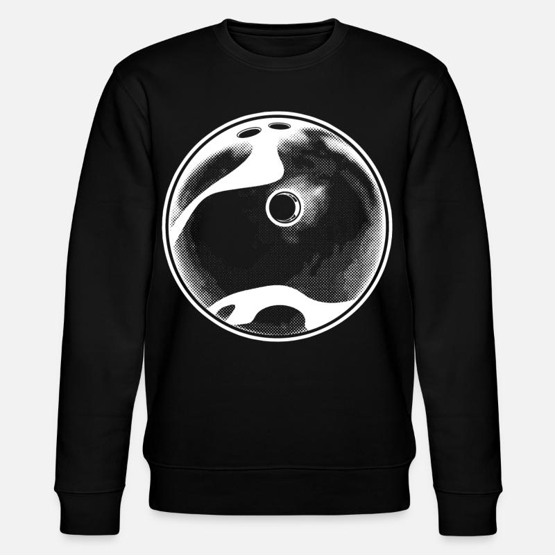 Boule de bowling - Sweat bio CHANGER Stanley/Stella Unisexe - noir