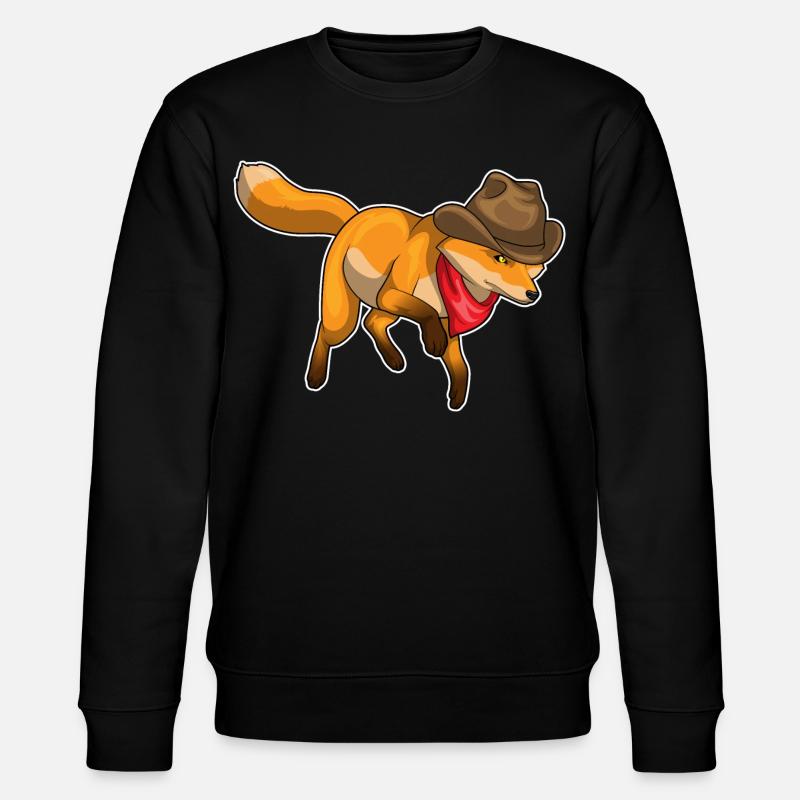 Fox Cowboy Cowboy Hat - Sweat bio CHANGER Stanley/Stella Unisexe - noir