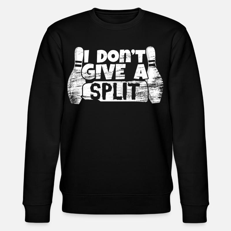 I Don't Give A Split - Stanley/Stella Unisex Bio-Sweatshirt CHANGER - Schwarz
