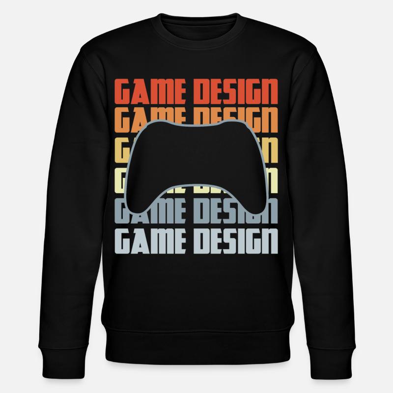 Game Dev - Stanley/Stella Unisex Bio-Sweatshirt CHANGER  - Schwarz