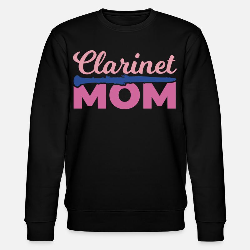Klarinette Mama - Stanley/Stella Unisex Bio-Sweatshirt CHANGER  - Schwarz