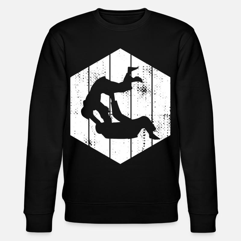 Judo Kämpfer - Stanley/Stella Unisex Bio-Sweatshirt CHANGER  - Schwarz
