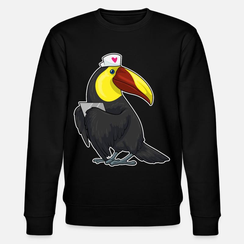 Bloc-notes de Toucan Nurse - Sweat bio CHANGER Stanley/Stella Unisexe - noir