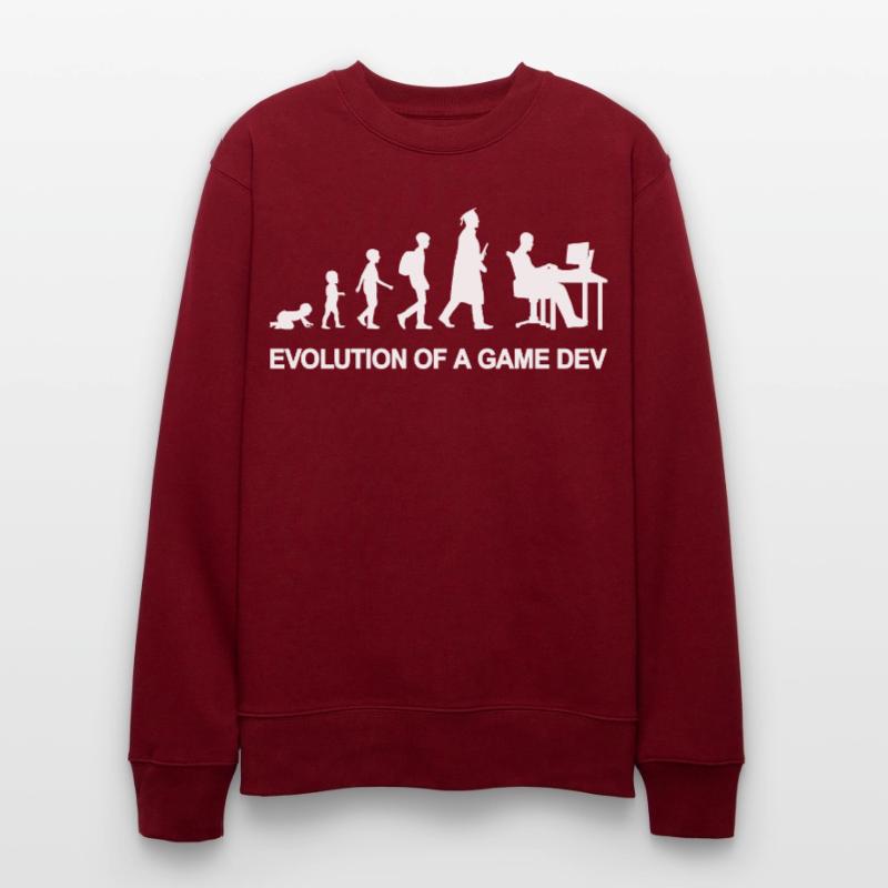 Game Developer Evolution Stanley/Stella Unisex Bio-Sweatshirt CHANGER 