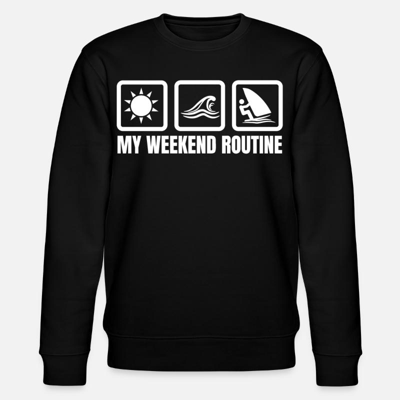Ma routine du week-end - Sweat bio CHANGER Stanley/Stella Unisexe - noir