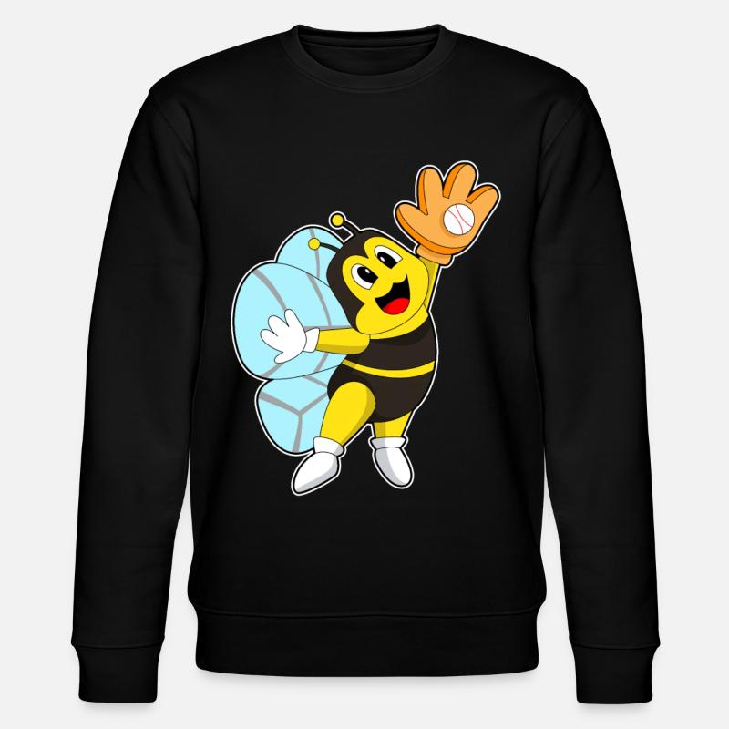 Gant de baseball Bee Baseball - Sweat bio CHANGER Stanley/Stella Unisexe - noir