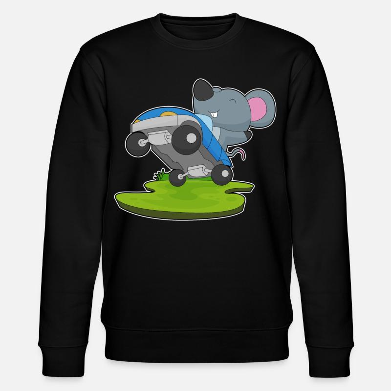 Souris automatique - Sweat bio CHANGER Stanley/Stella Unisexe - noir